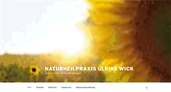 Desktop Screenshot of naturheilpraxis-wick.de
